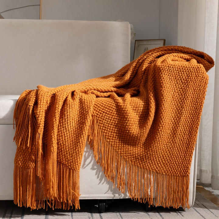 Textured Cozy Wurfdecke
