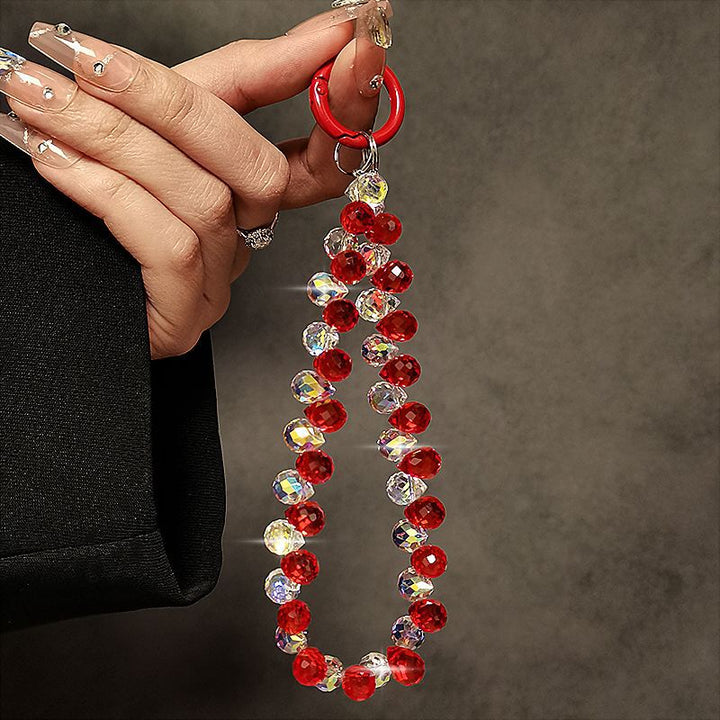 Dekorativer Kristallperlen-Lanyard Karnz