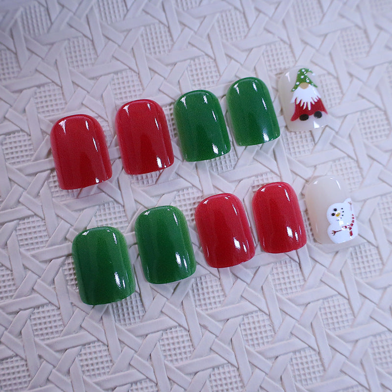 Festliches Weihnachtsnagelkunstset Karnz