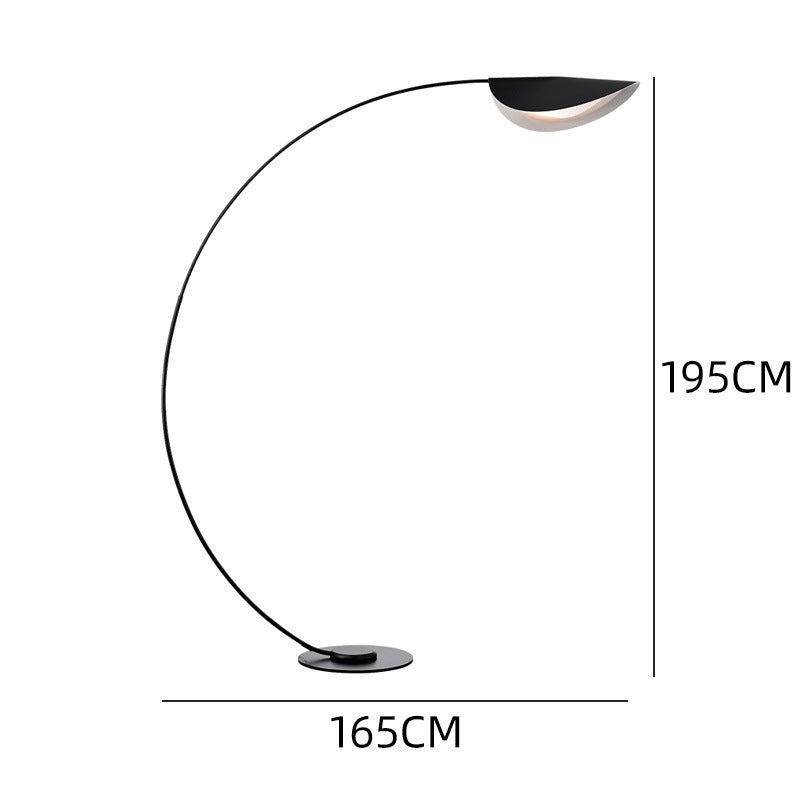 Moderne Bogen-LED-Stehlampe mit einstellbarer Helligkeit