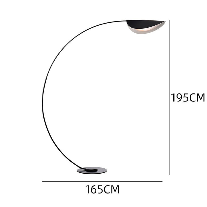 Moderne Bogen-LED-Stehlampe mit einstellbarer Helligkeit