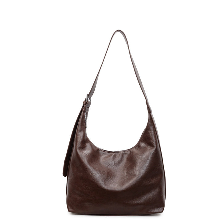 Weiche Leder Hobo-Handtasche Karnz