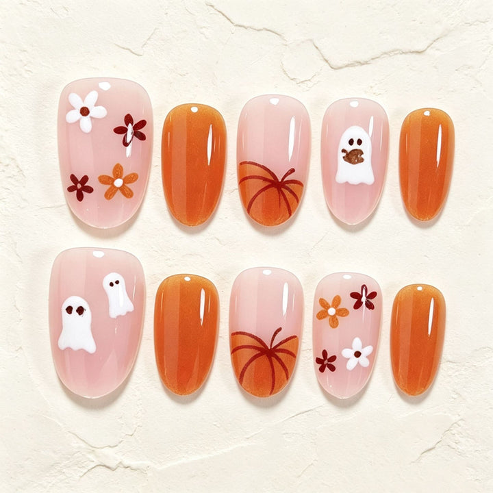 Kreatives Nagelkunst Set mit Halloween-Themen Karnz