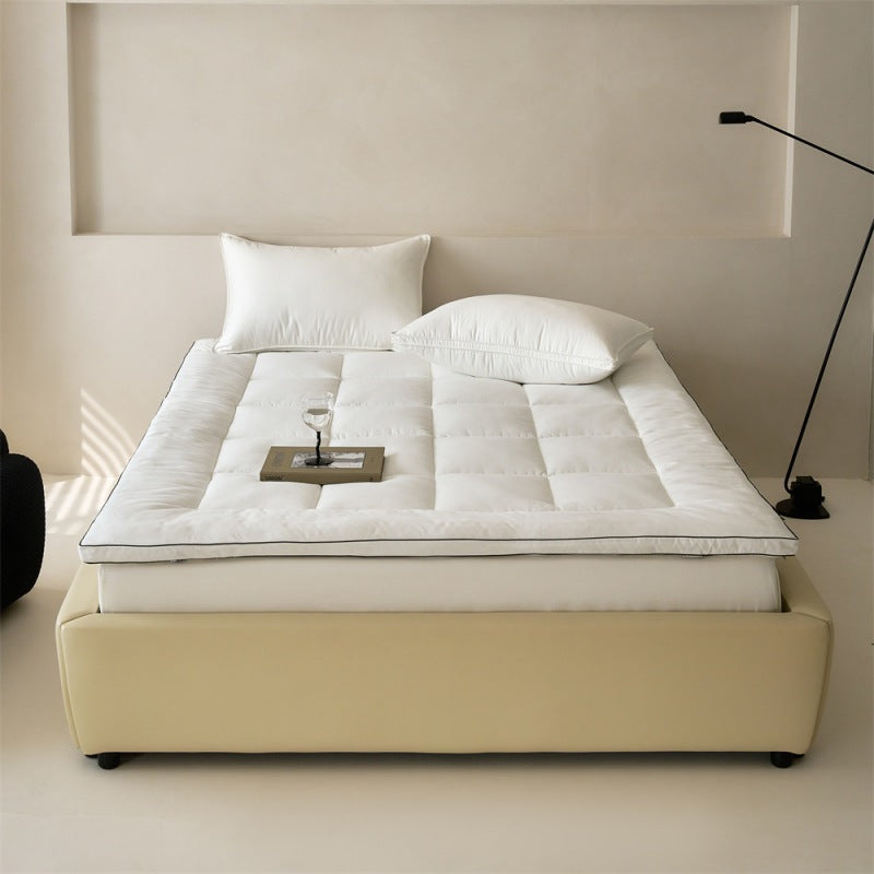 Gepolsterter Matratzen-Topper aus gesteppter Mikrofaser und Baumwoll-Comfort