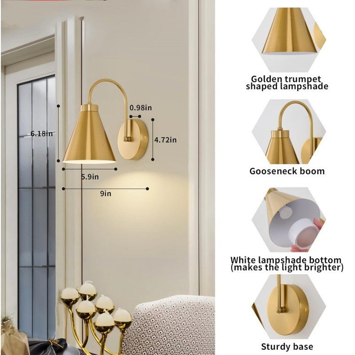 Verstellbare Wandlampe