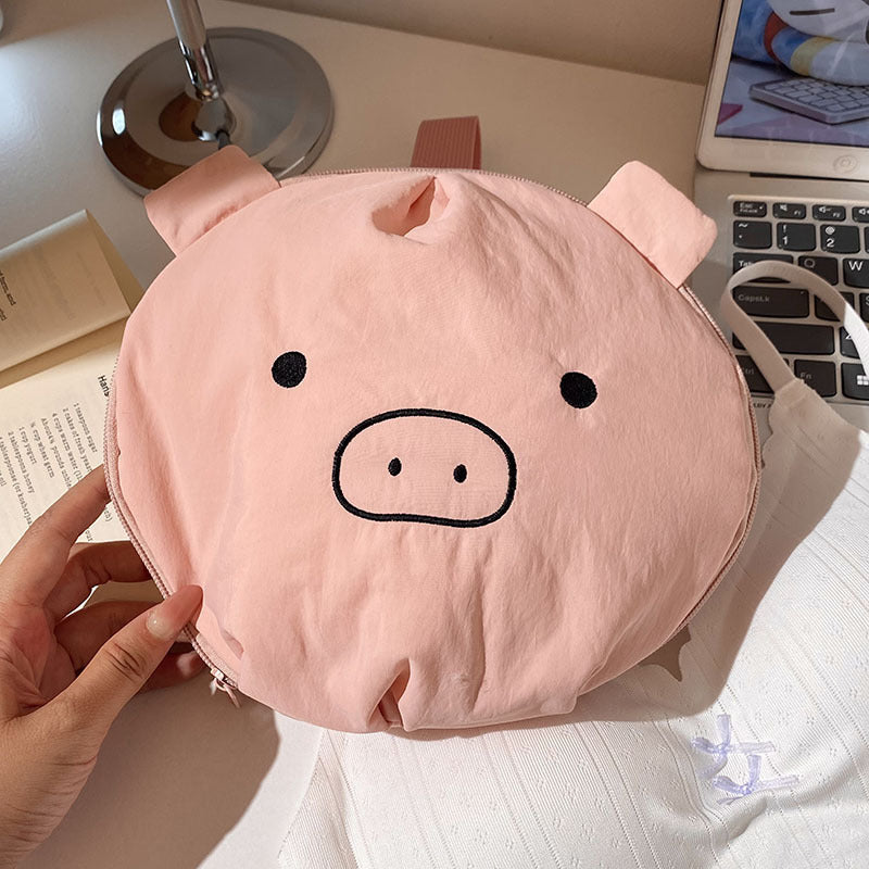 Kosmetiktasche Im Süßen Schweinemotiv Karnz