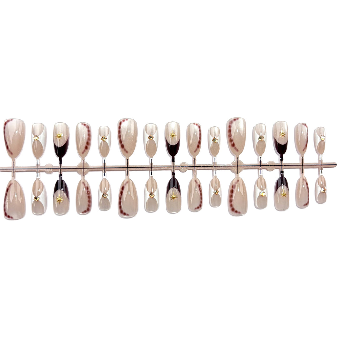 Premium Press-On Nail Art Set