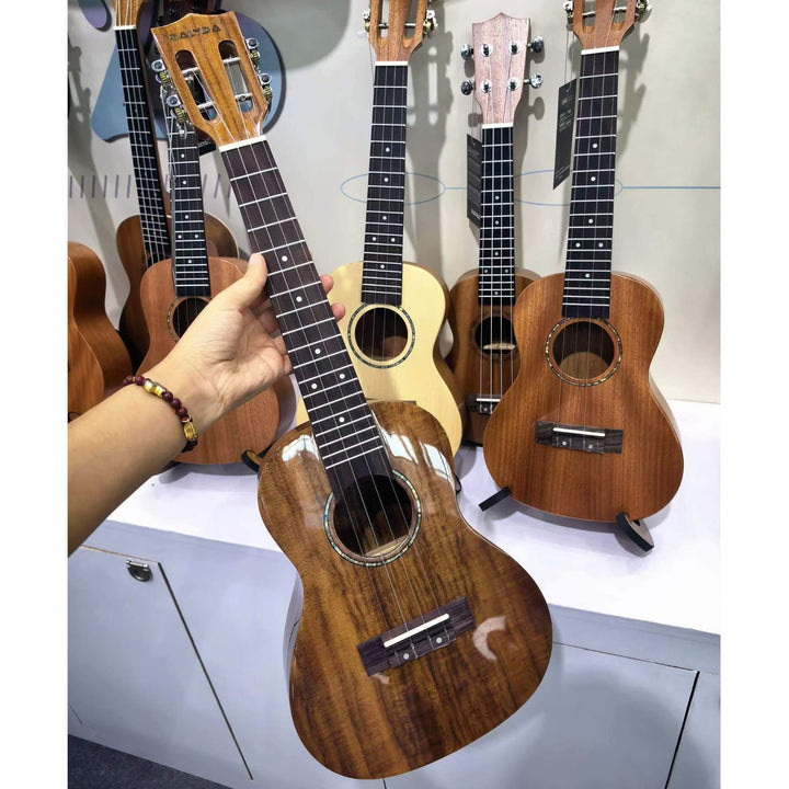 Premium Mahagoni Akustik Ukulele Bundle Karnz