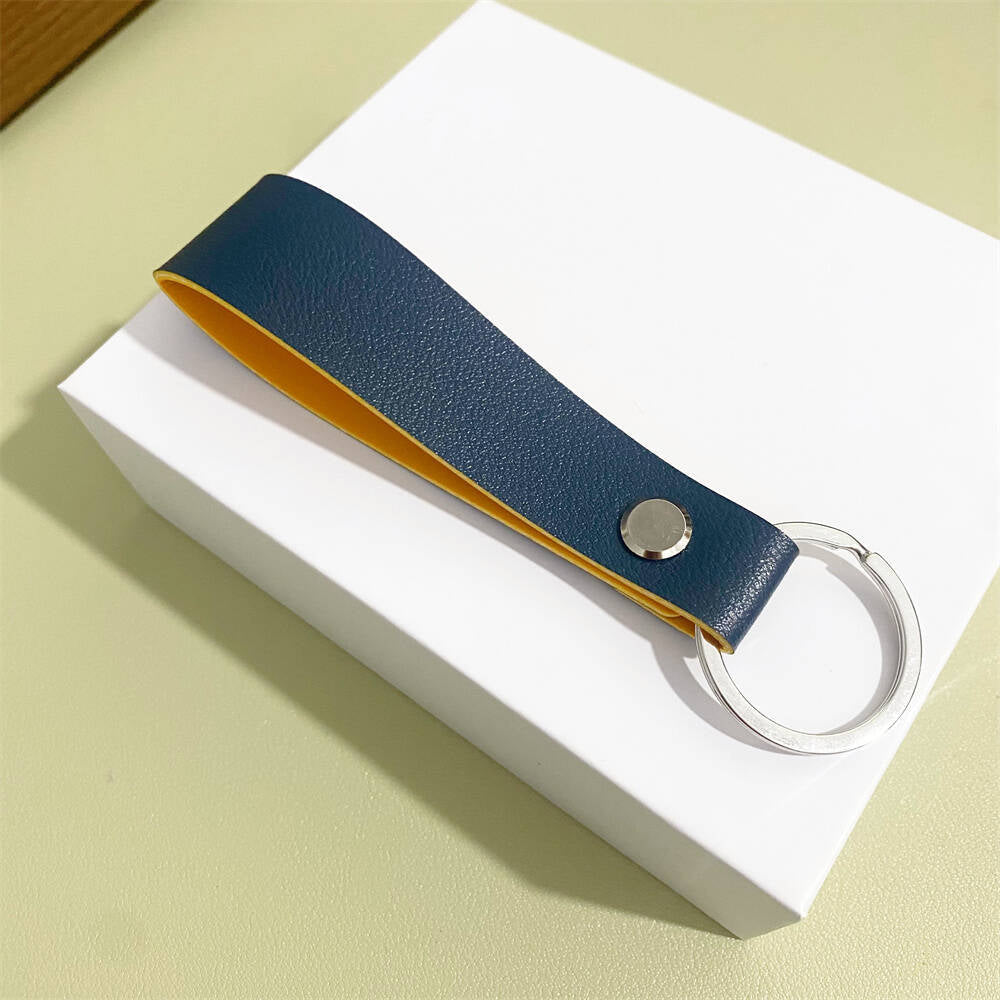 Premium Leder Schlüsselanhänger Halter Karnz