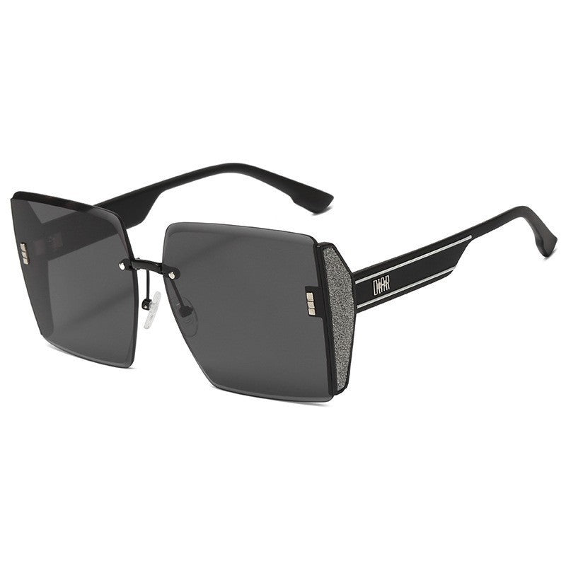 Damen Oversized Sonnenbrille mit stilvollem quadratischem Rahmen Karnz