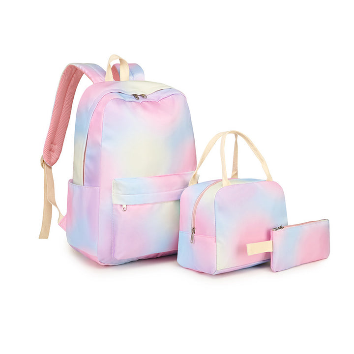 Stylische Kuhflecken-Rucksack- und Zubehörset Karnz