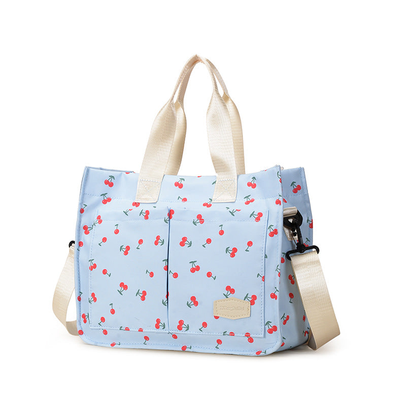 Verspielt bedruckte isolierte Lunch-Tasche Karnz