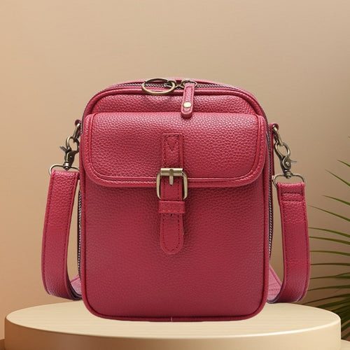 Damen Handtasche mit verstellbarem Schultergurt und hochwertigem Außenmaterial Karnz