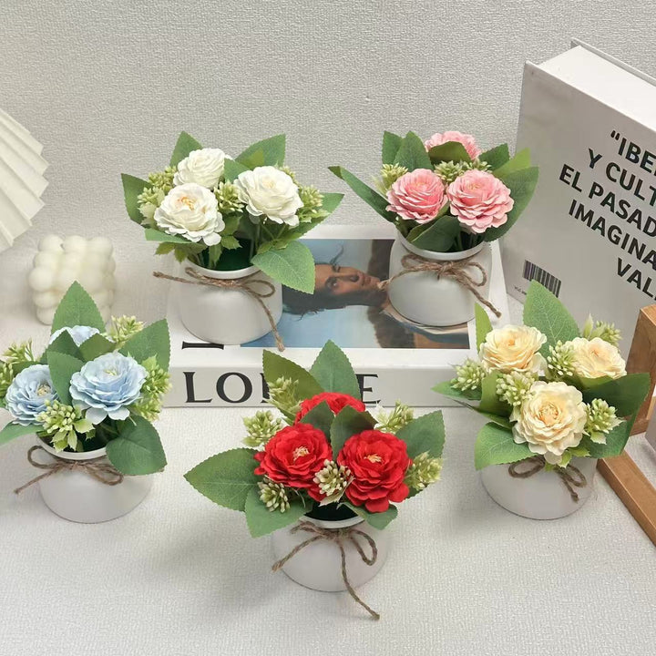 Dekorative Blumenarrangement für die Inneneinrichtung
