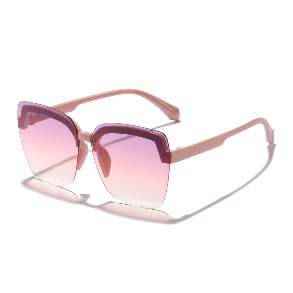 Damen modische oversized Sonnenbrille mit innovativem Design Karnz