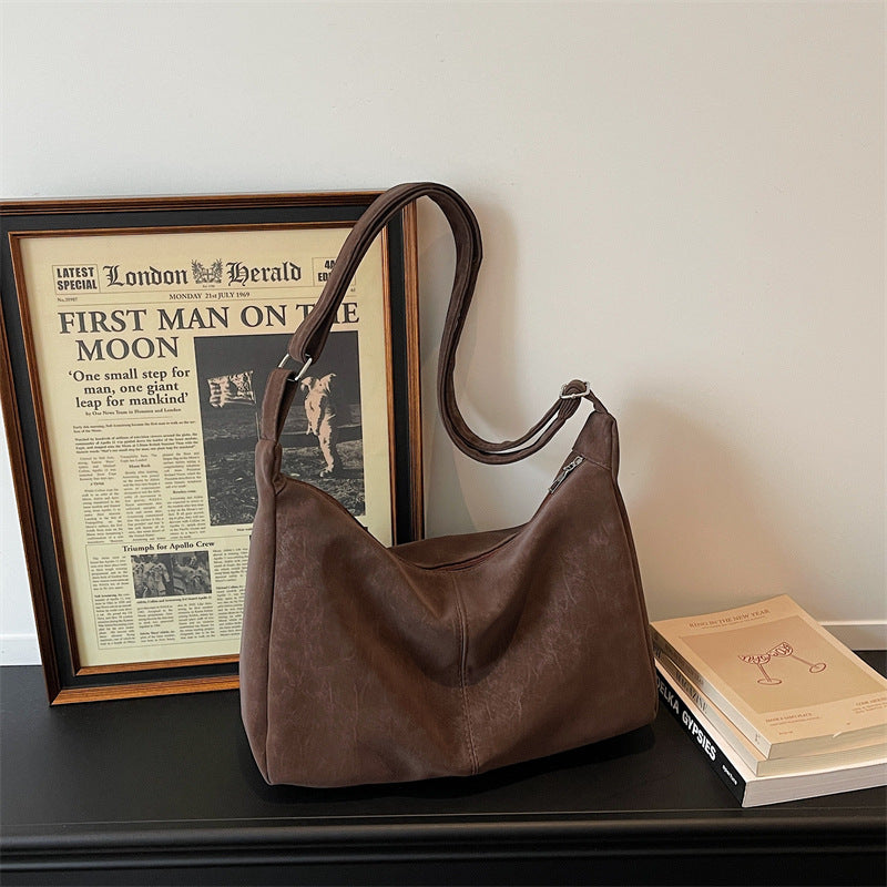 WoSoft Texturiertes Faux-Leder Hobo Bag Karnz