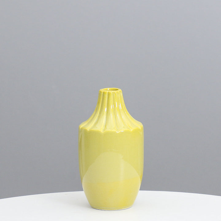 Moderne Keramische Dekorative Vase Karnz