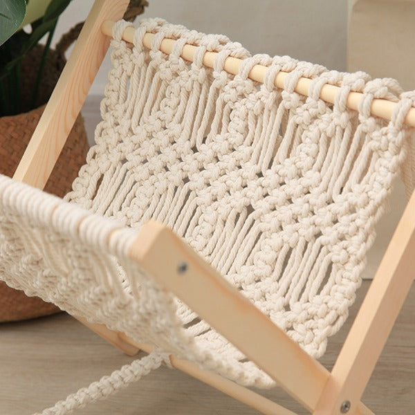 Macramé Aufbewahrungsorganisator Karnz