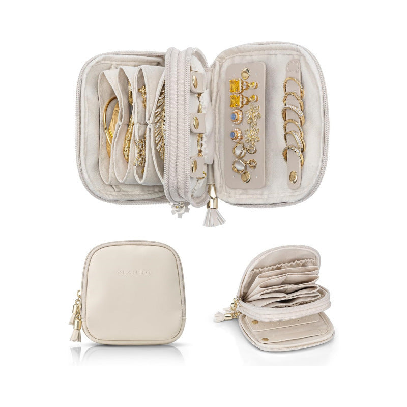 Eleganter Schmuck-Organizer mit Mehrfachen Fächern Karnz