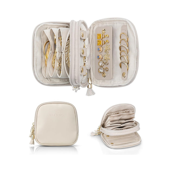 Eleganter Schmuck-Organizer mit Mehrfachen Fächern Karnz