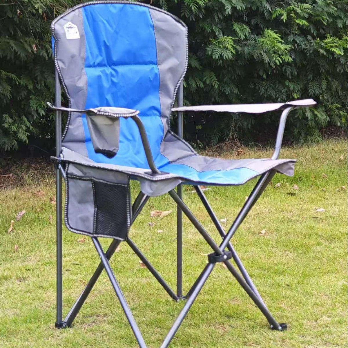 Damen Komfortabler Campingstuhl mit Getränkehalter Karnz