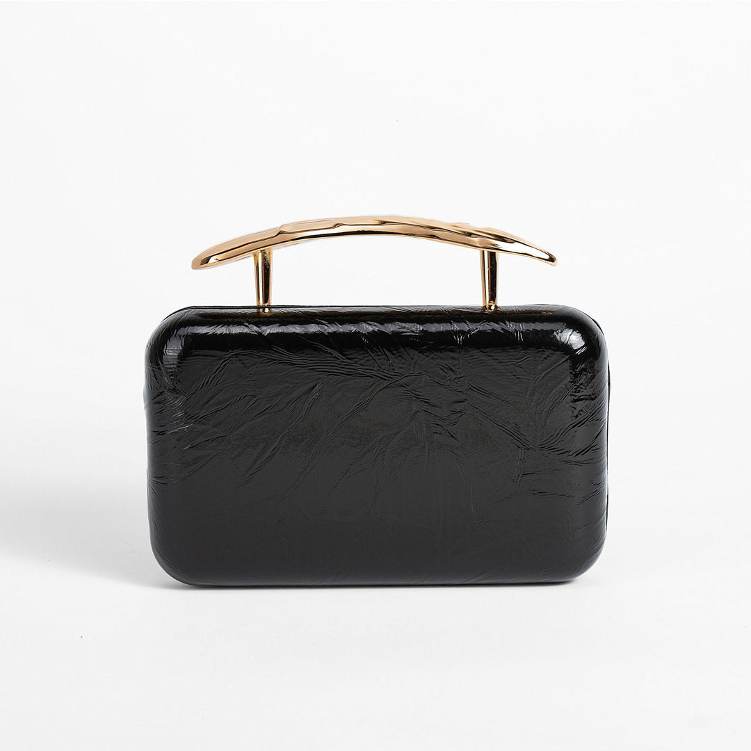Elegante geometrische Acryl-Box-Clutch