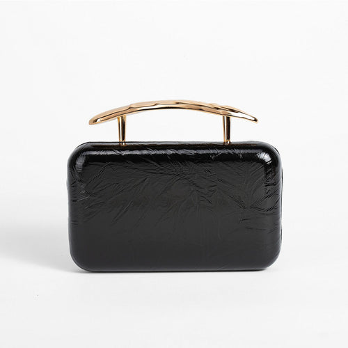 Elegante geometrische Acryl-Box-Clutch