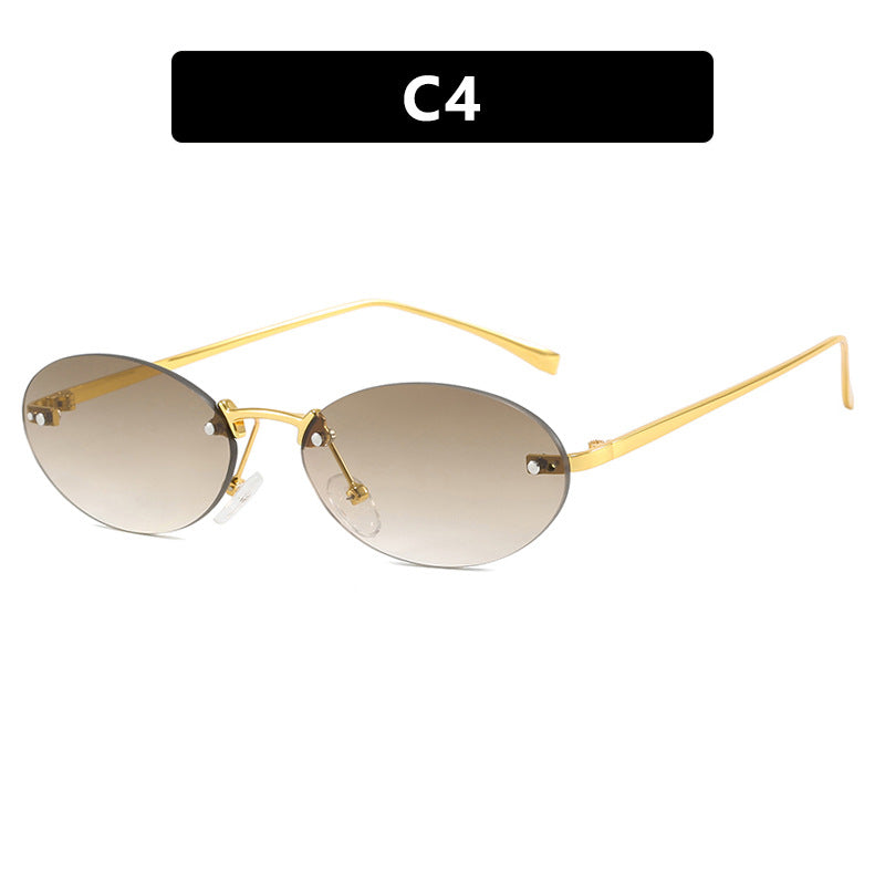 Damen modische Sonnenbrille im eleganten Retro-Design Karnz