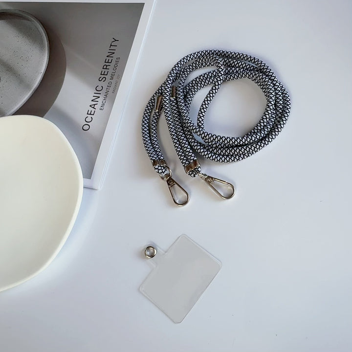 Verstellbare Lanyard mit doppelten Clips Karnz