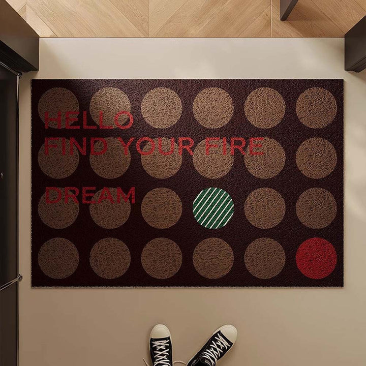 Abstract Design Willkommenmatte