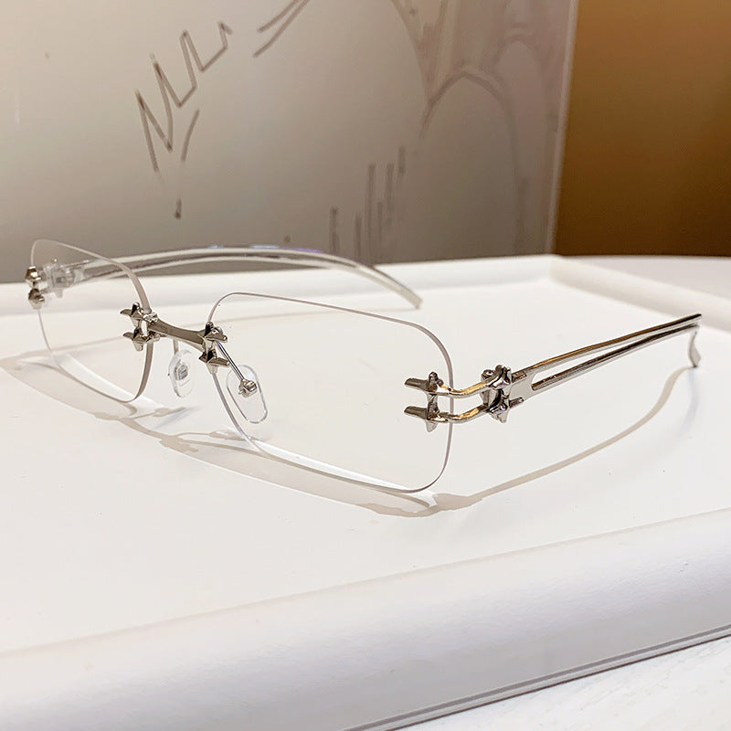 Damen filigrane Brille Karnz