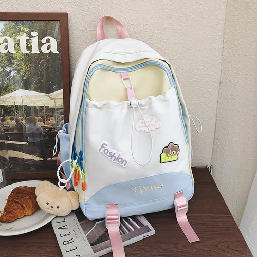 Trendy Multi-Taschen Rucksack