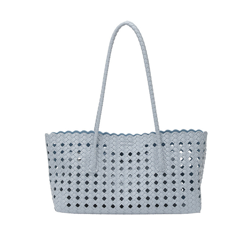 WoHandgewebte Strohtaschenmarkt Tote Bag Karnz