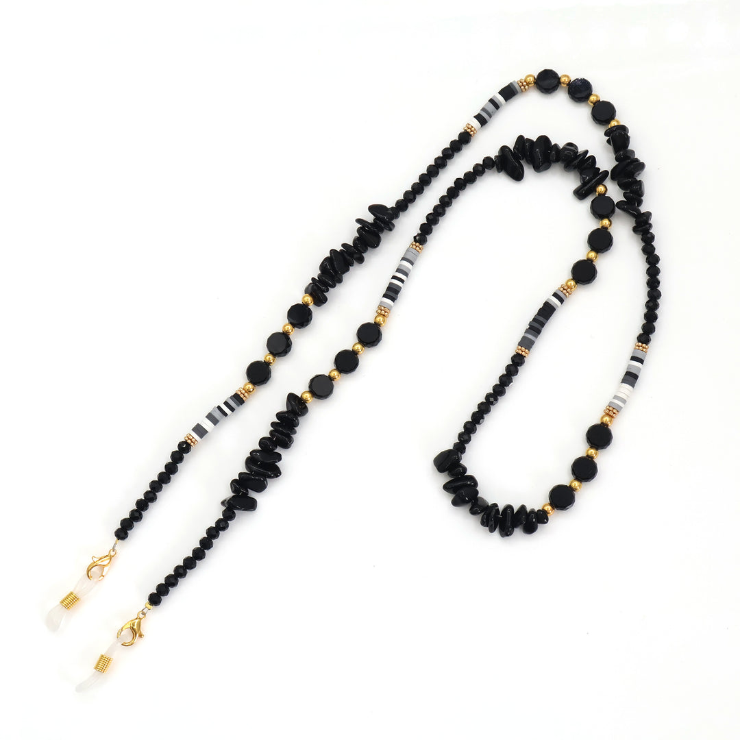 Bohemian Perlen Brillen Kette Karnz