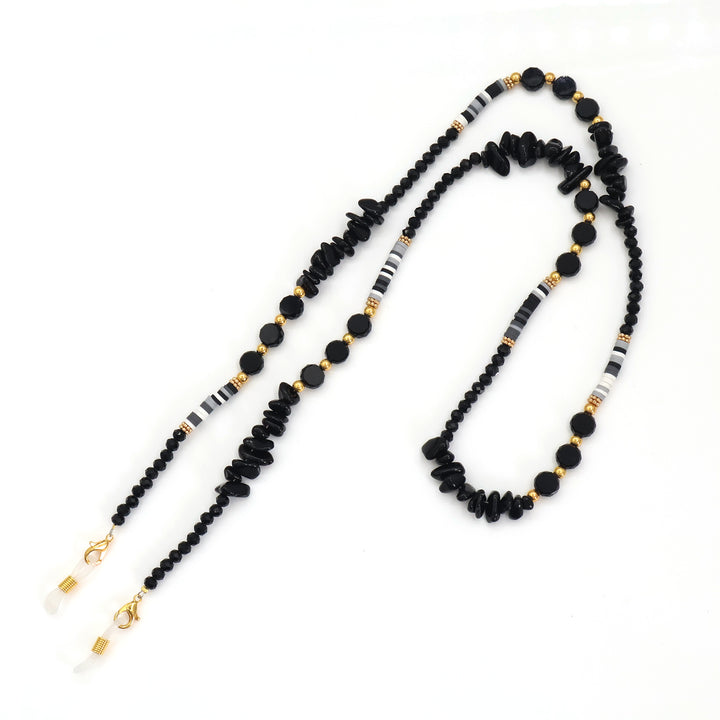 Bohemian Perlen Brillen Kette Karnz