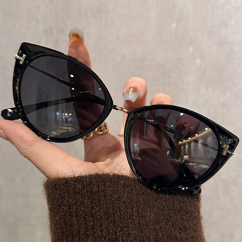 Damen modische Katzenaugen Sonnenbrille Karnz
