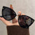 Damen modische Katzenaugen Sonnenbrille Karnz
