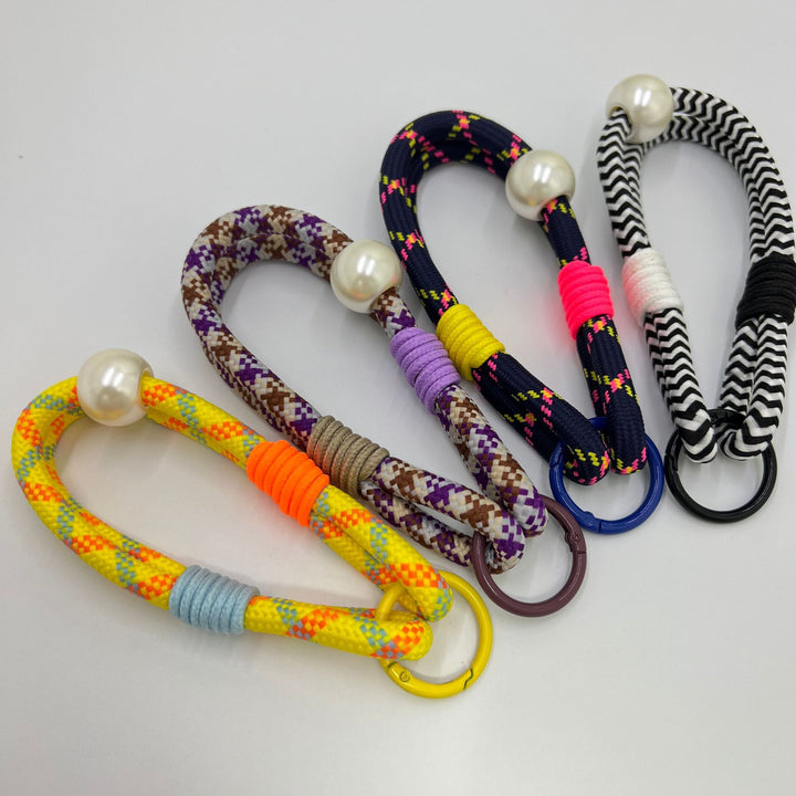 Farbenfrohes geflochtenes Handy-Lanyard-Halter Karnz