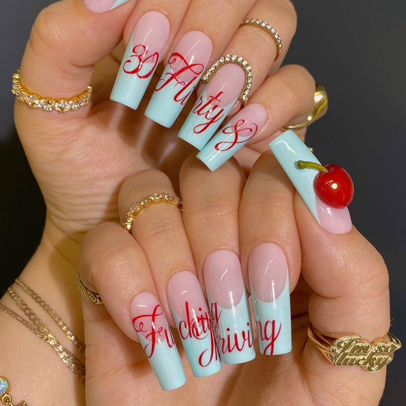Verspielt Press-On Nagelset Karnz