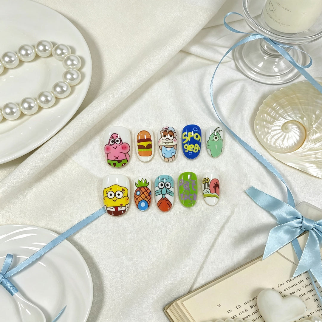 Fun Charakter Nagelkunst Set Karnz