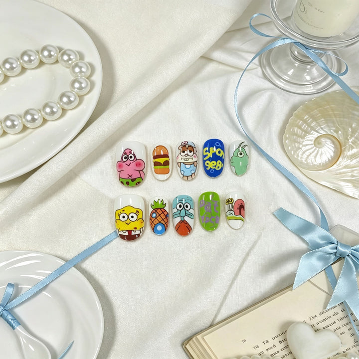 Fun Charakter Nagelkunst Set Karnz
