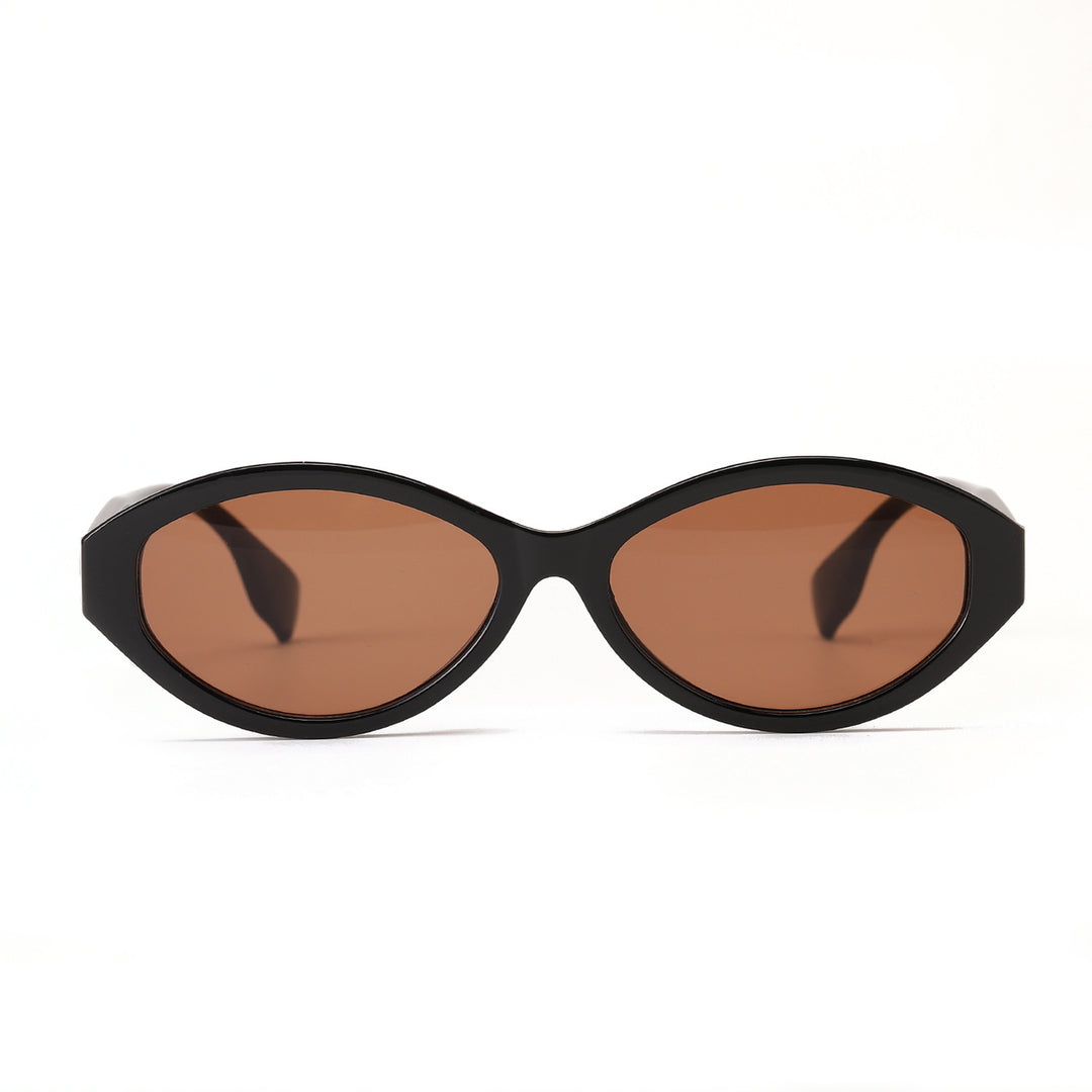Damen modische Cat-Eye Sonnenbrille mit ergonomischem Rahmen Karnz
