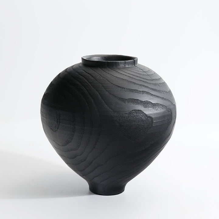 Texturierte dekorative Vase