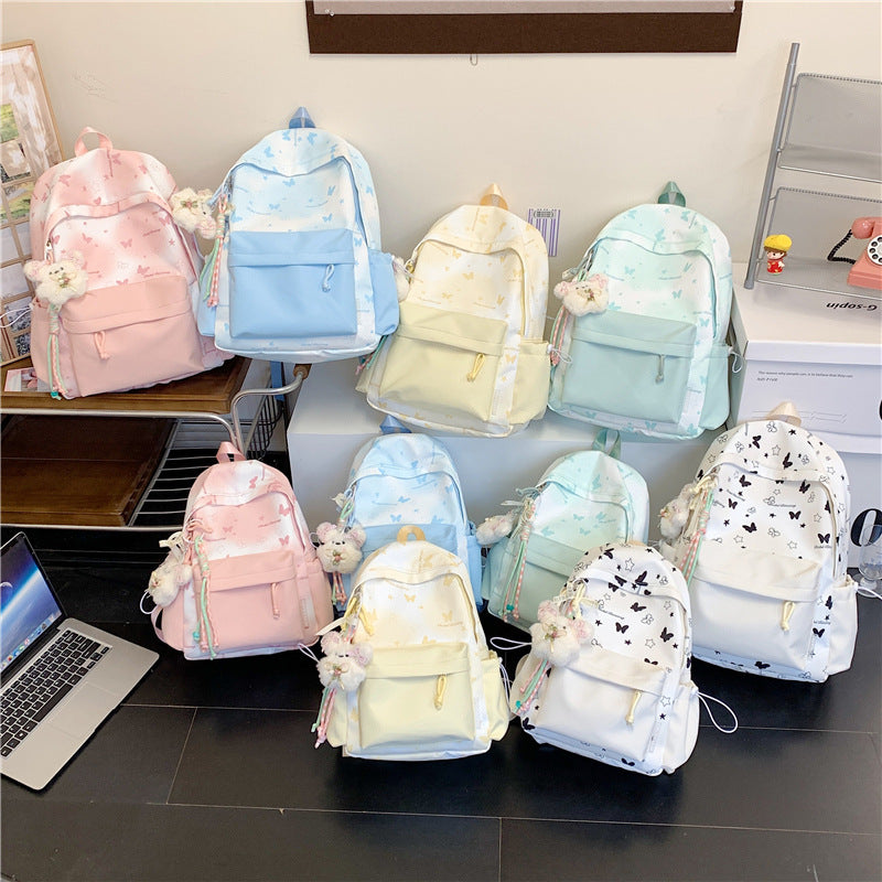 Freizeit-Rucksack mit Floralen Applikationen Karnz