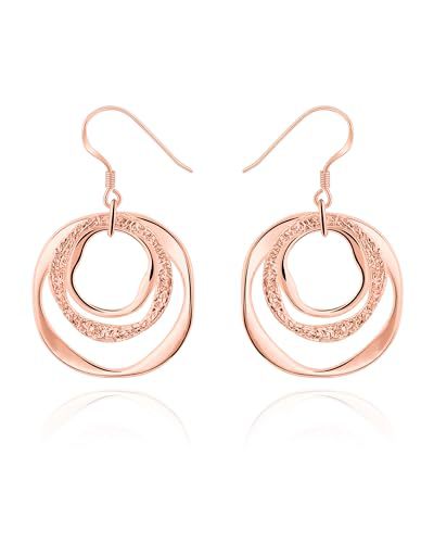 Elegante Spiral Drop Ohrringe Karnz