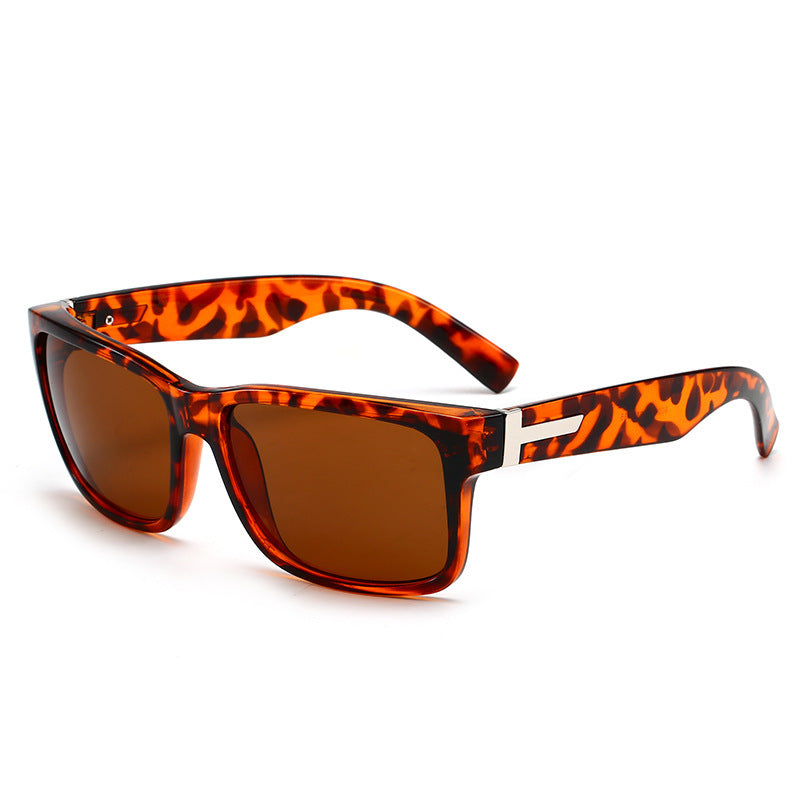 Damen Stylische Sonnenbrille mit markantem Rahmen Karnz