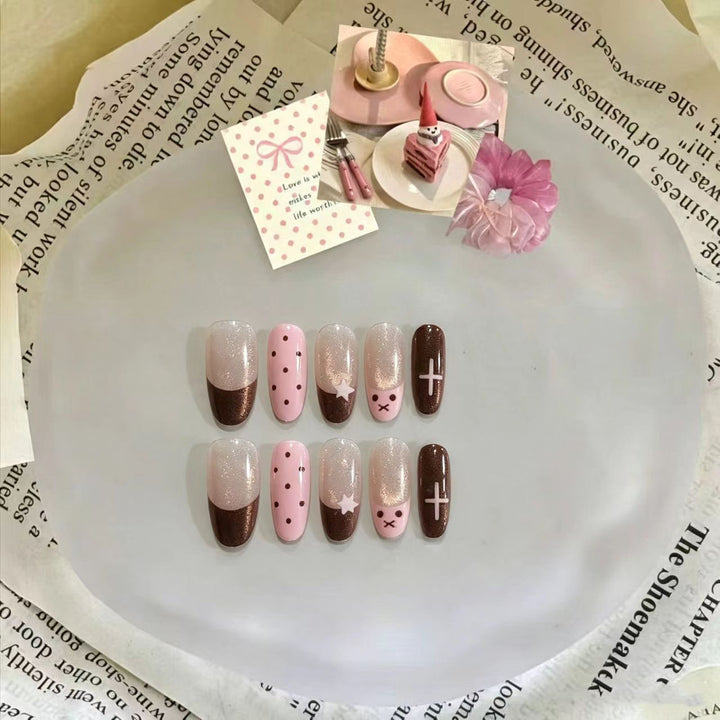 Kreatives Press-On Nagelset Karnz