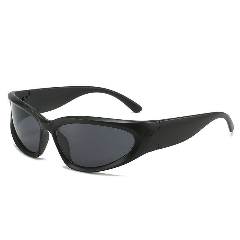 Damen sportliche Sonnenbrille mit ergonomischem Design und polarisierenden Gläsern Karnz