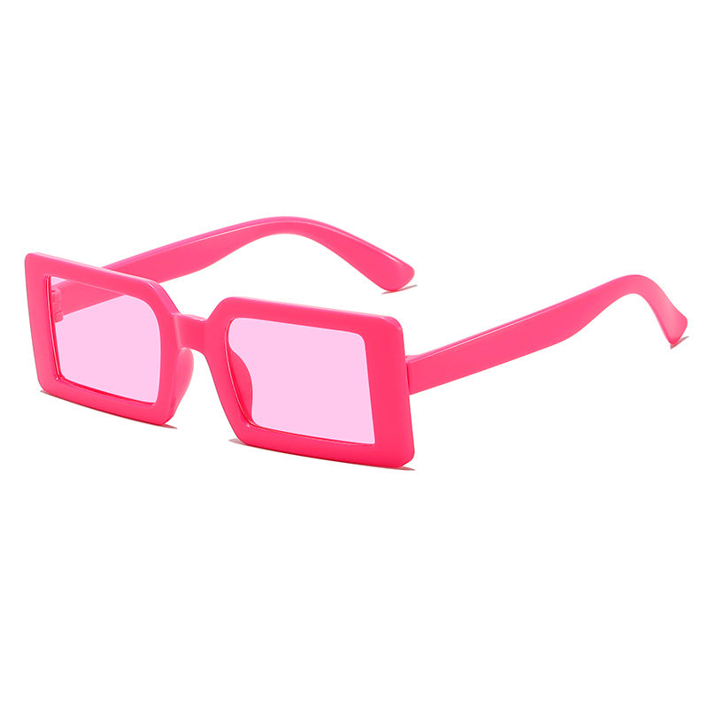 Schlank moderne quadratische Rahmen-Sonnenbrille Karnz