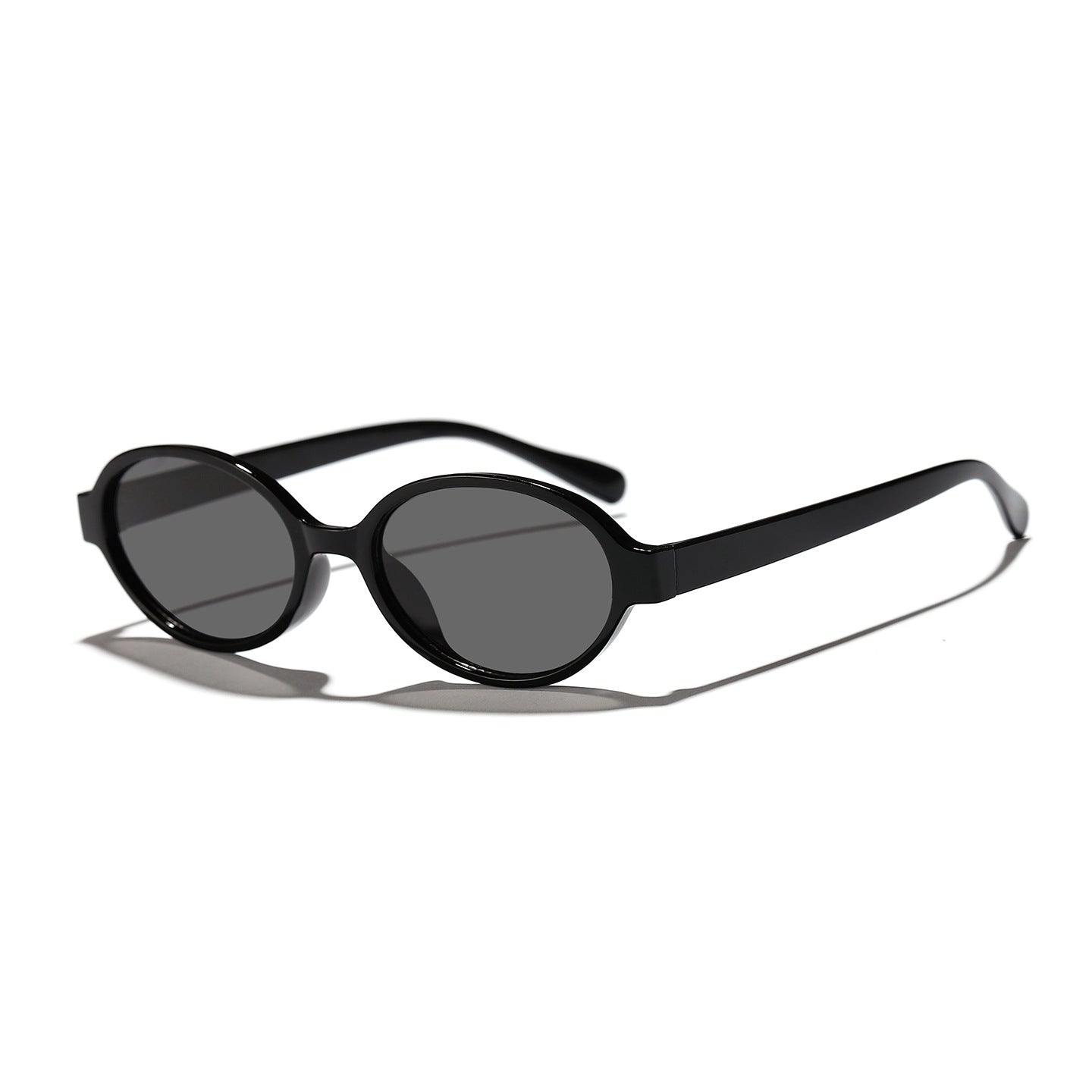 Damen modische ovalen Sonnenbrille mit tierischem Muster Karnz